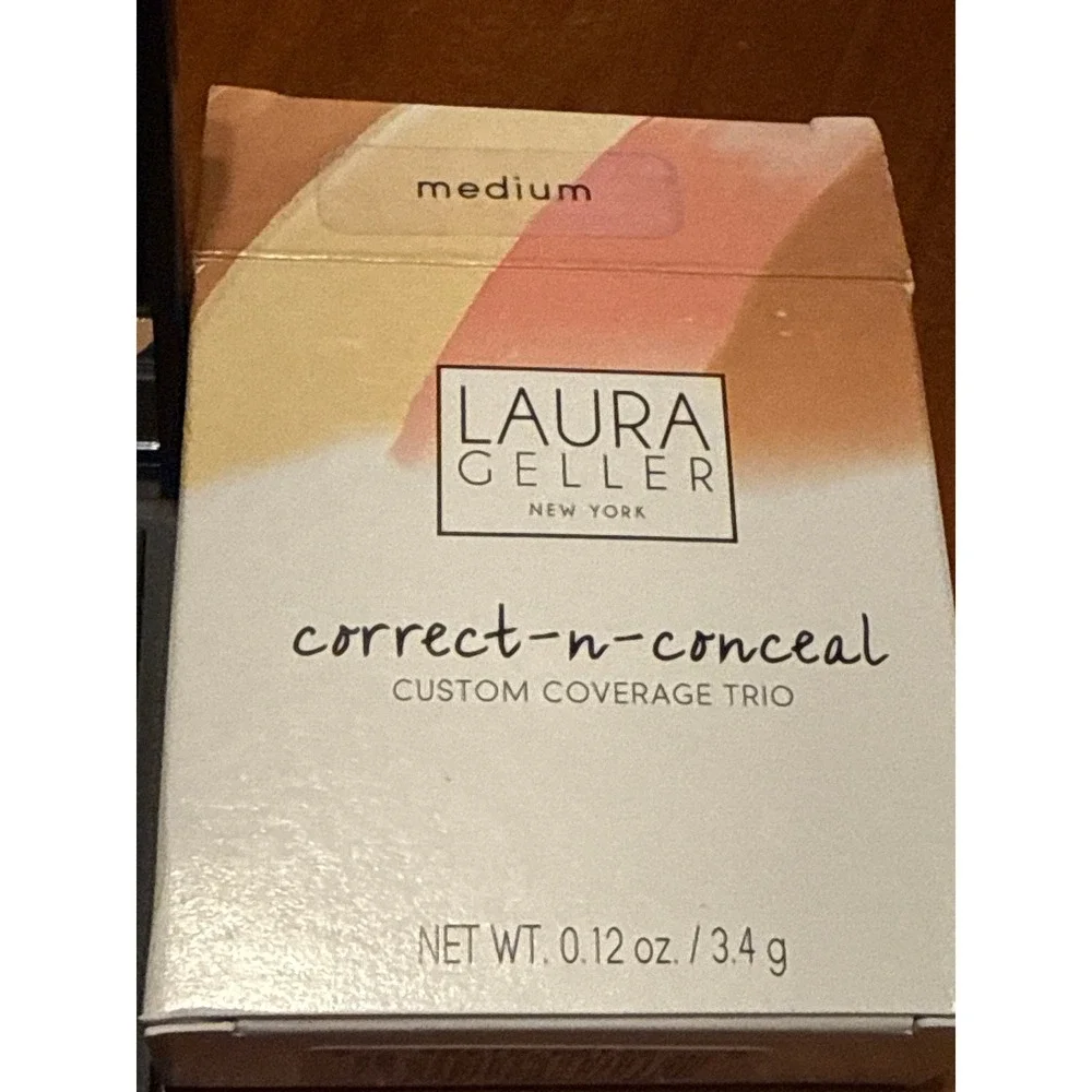 Laura Geller Correct-n-Conceal Coverage Trio, Medium, NEW in Box,